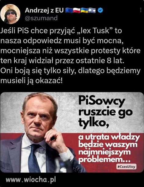 Jeżeli PiS chce konfrontacji...to wszystko zależy od narodu!
