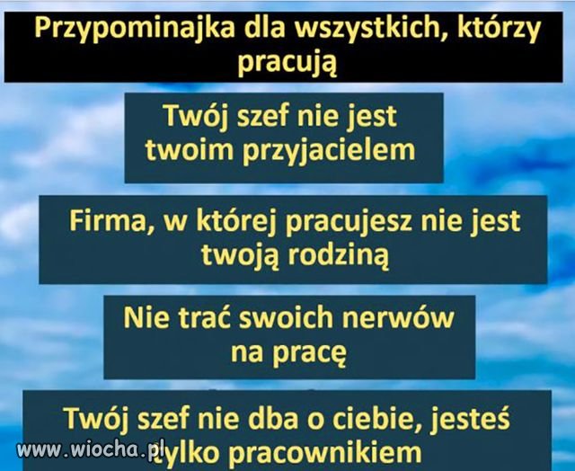 Nie każdy o tym pamięta