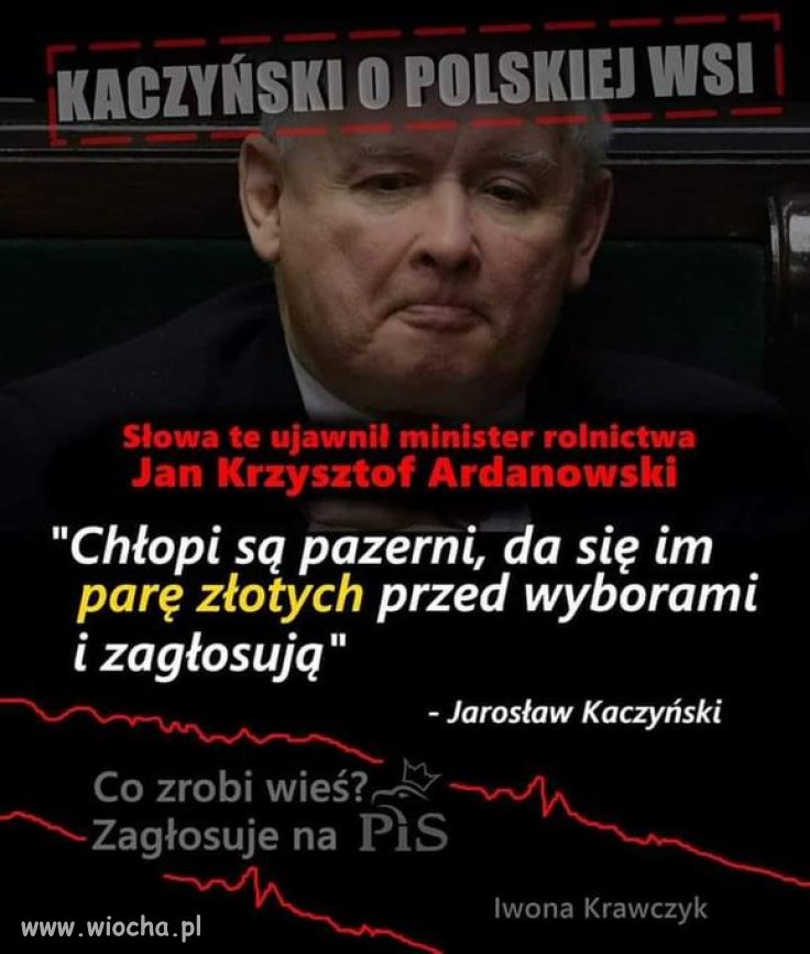 Co zrobi wieś?  Niestety wiadomo!