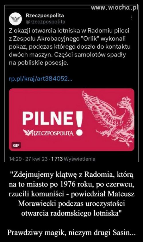 Czy to kolejny "sukces" PiSu?