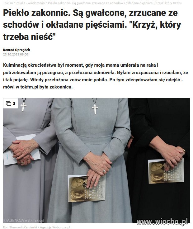 W sekcie kosciola nie ma Boga od dawna...