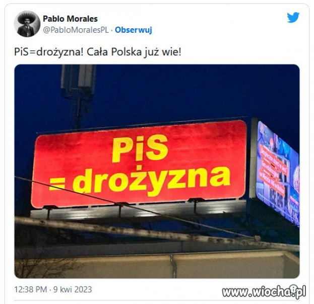 PiS = drożyzna. Takie plakaty pojawiły się w całej Polsce.