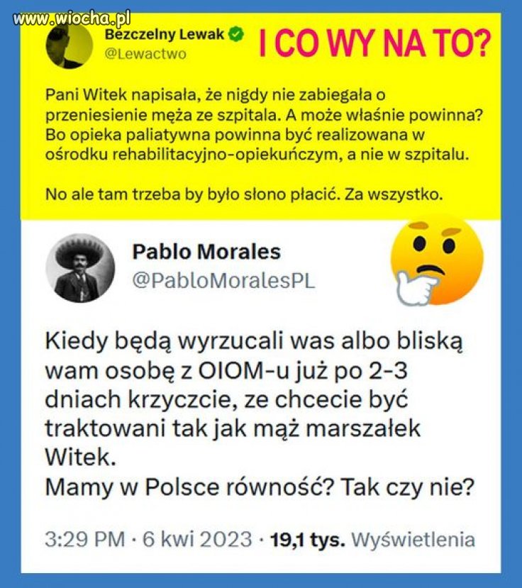 Równość? Jaka równość?