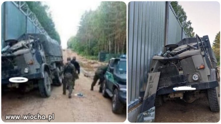 Z górki było to się bujnął. 