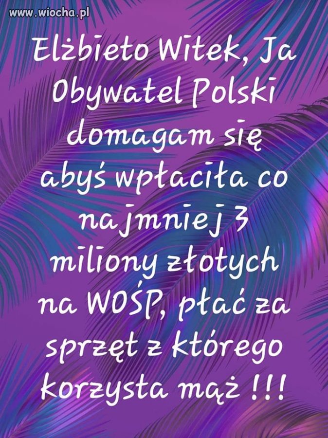 Takie ogłoszenie 