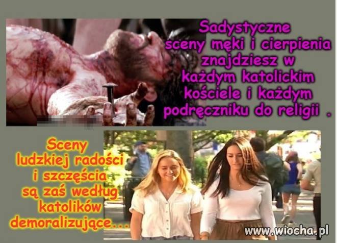 Przebijanie ciała dzidą, bicie pejczem -  OK