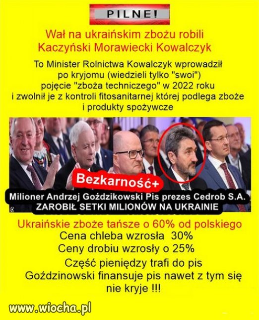 Nierząd PiSu zajmuje się tylko złodziejstwem i szwindlami!