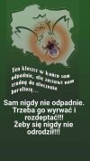 Niestety, pisowski kleszcz sam nie odpadnie