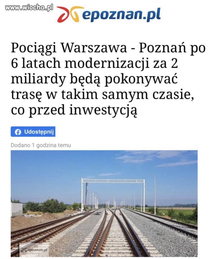 No jak PKP pod rządami pis  coś zmodernizuje