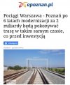 No jak PKP pod rządami pis  coś zmodernizuje