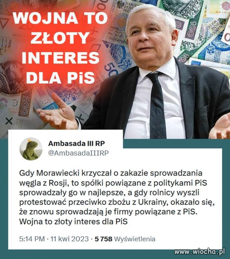 I kolejny przewał pisowskich złodziei 