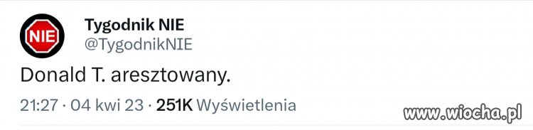 No i stało sie.