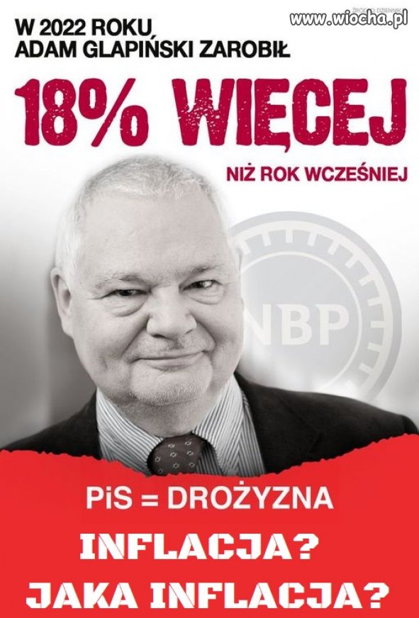 Jemu inflacja nie straszna