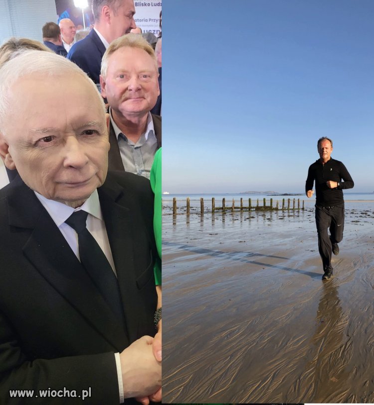 Prezes wygląda śmiertelnie poważnie...