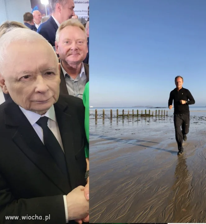 Prezes wygląda śmiertelnie poważnie...