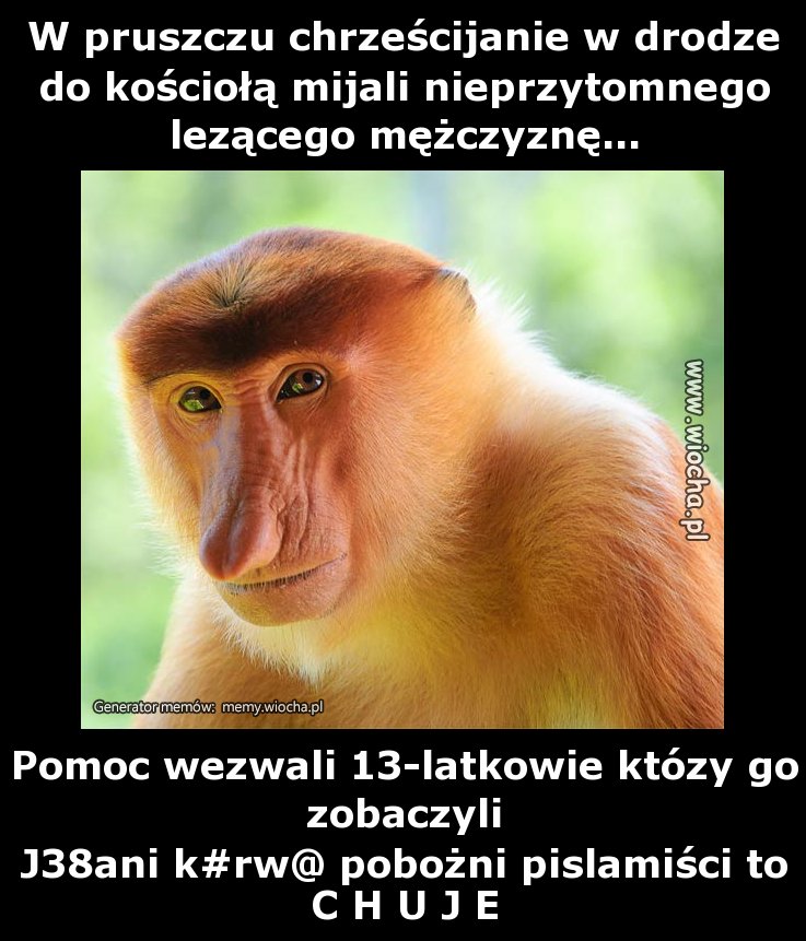 W pruszczu chrześcijanie w drodze do kościołą