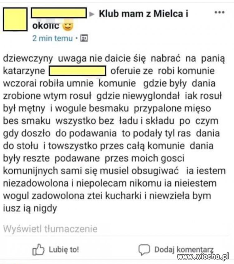 Jedna nie umie gotować 