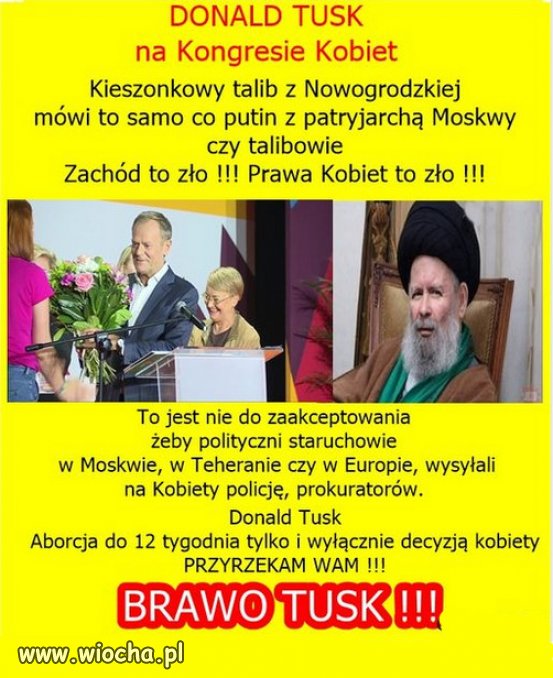 Nie jest tajemnica ze Kaczynski nie gustuje w kobietach!