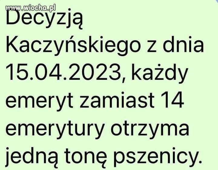 Czy będzie możliwość zamiany?