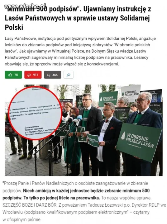 Kolejne przekręty SP
