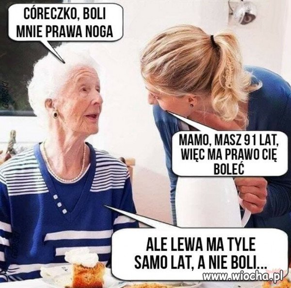 Starość nie radość.