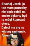 On  obiecuje ale kłamie. Bo przecież nie ma kasy a kraj