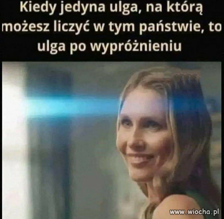A wypróżnień coraz mniej, bo 