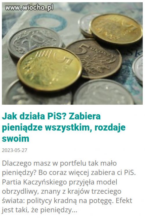 "Dobre Zmiany" PiSu, wproawadzil 30 nowych podatkow!