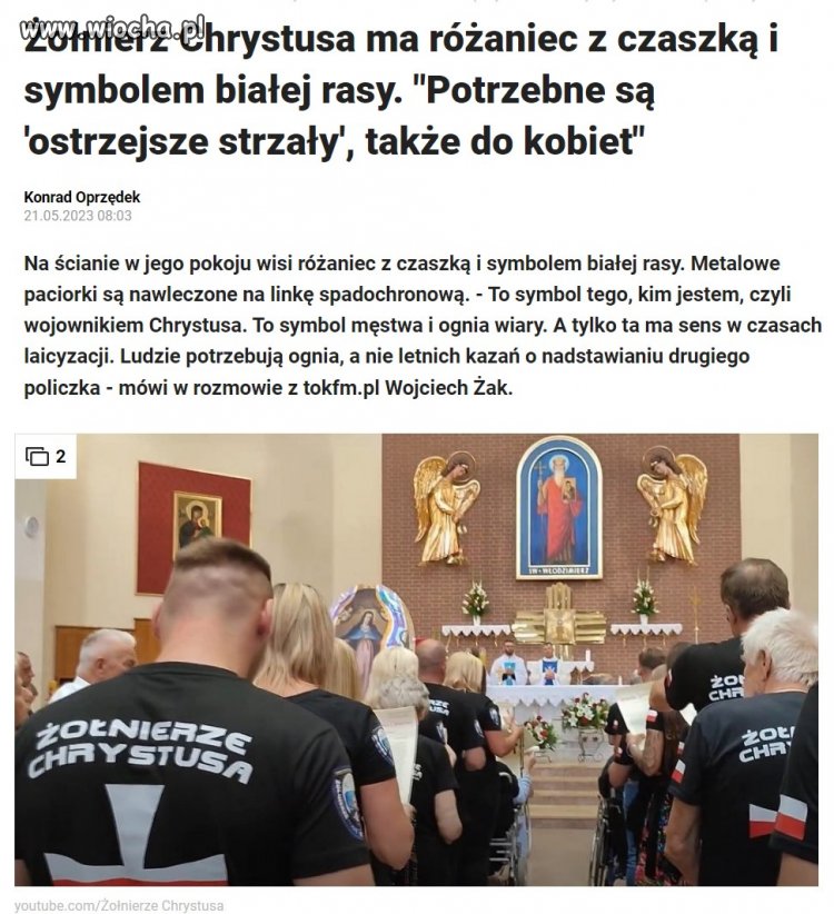 >>Potrzebne są "ostrzejsze strzały", także do kobiet