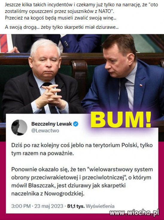 Tak wygladaja "Nowe szaty cesarza"...cesarz jest nagi!