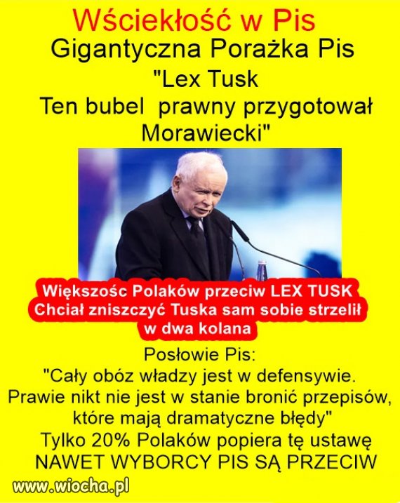 Tego bubla, nawet Zjednoczona Prawica, nie uważa za "Sukces"!