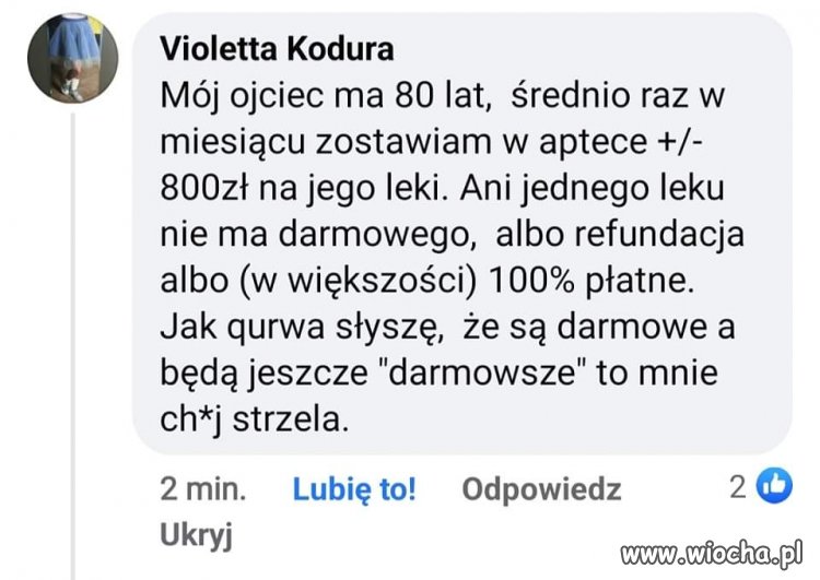 Leki za darmo według PiS 
