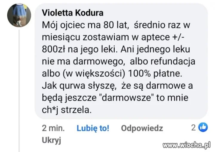 Leki za darmo według PiS 
