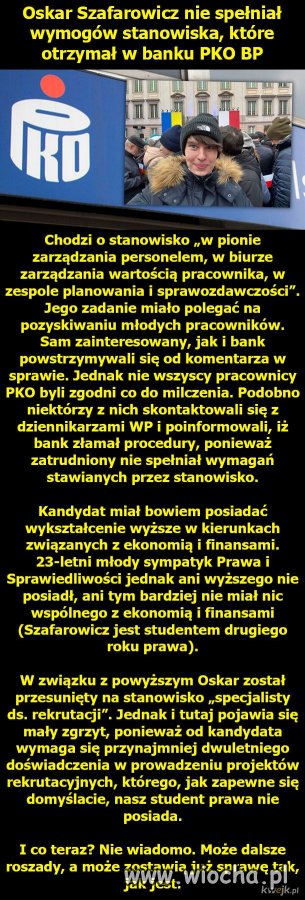 Do czyszczenia sraczy niech go zatrudnią