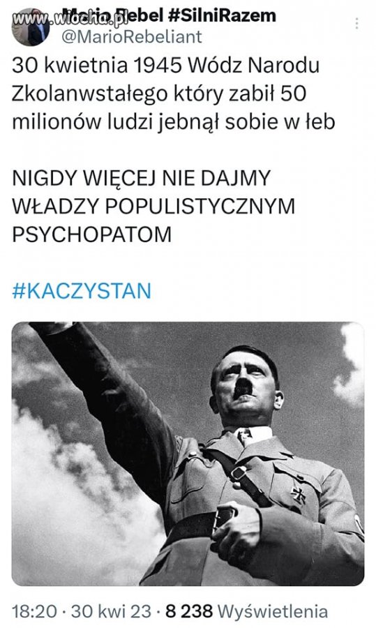 Nigdy więcej...