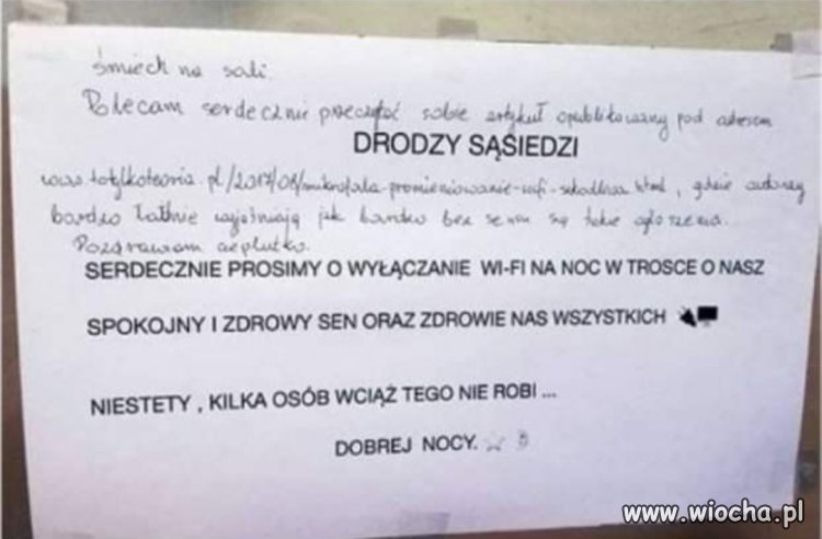 A ja proponuję czapeczki z folii aluminiowej 