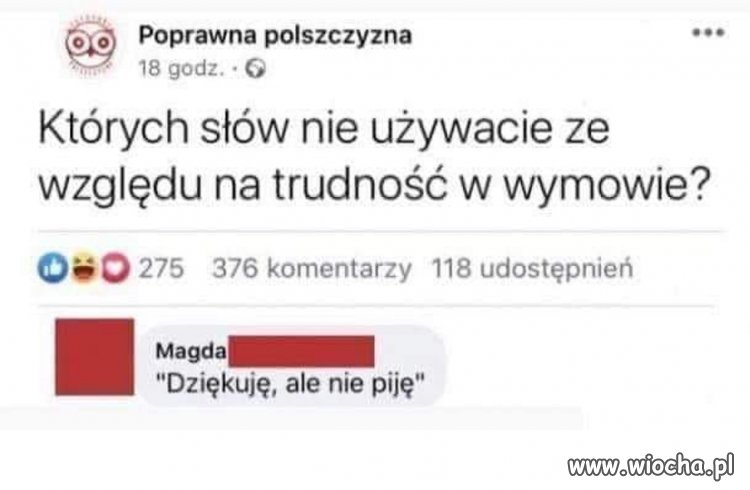 Tego nawet powtórzyć się nie da