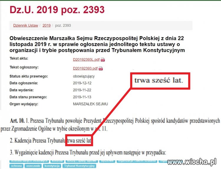 Sami uchwalili  -  a nie przestrzegają