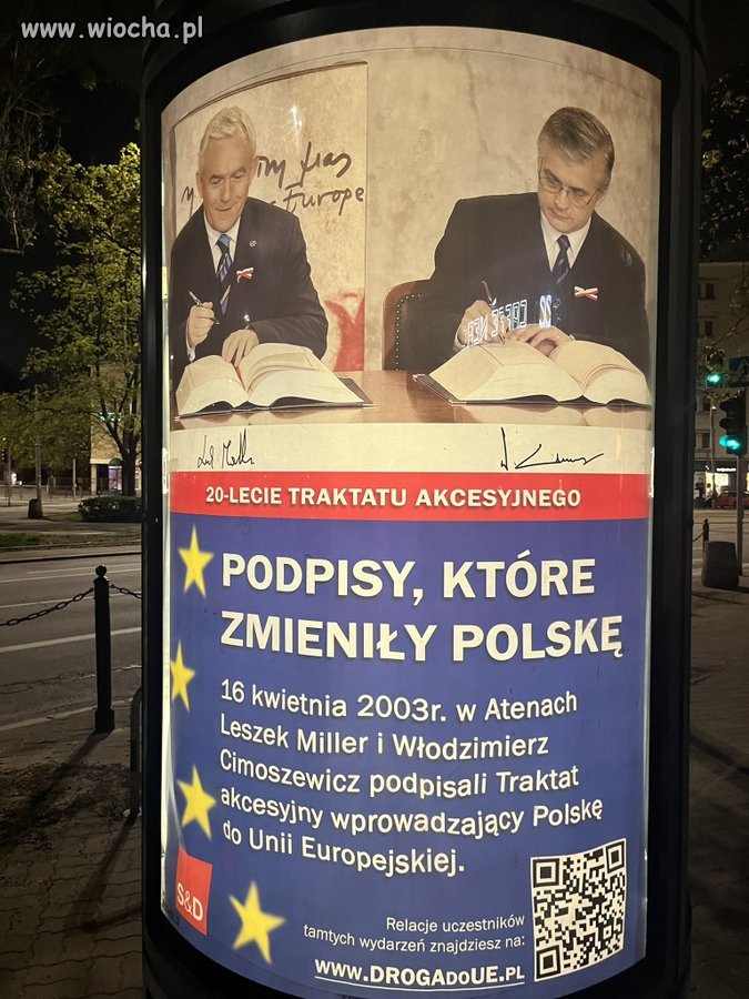 Warto przypomnieć i dzisiaj, żeby nie było, że to bracia Kaczyńscy wprowadzali nas do UE.