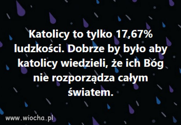 Na swiecie jest okolo 4000 bogow, kazdy jedyny i prawdziwy...