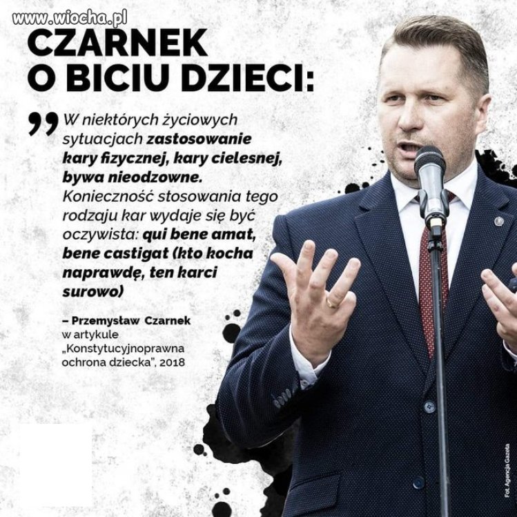 Ja bym chętnie karę fizyczną...