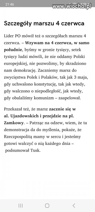 Hasło to KONSTYTUCJA