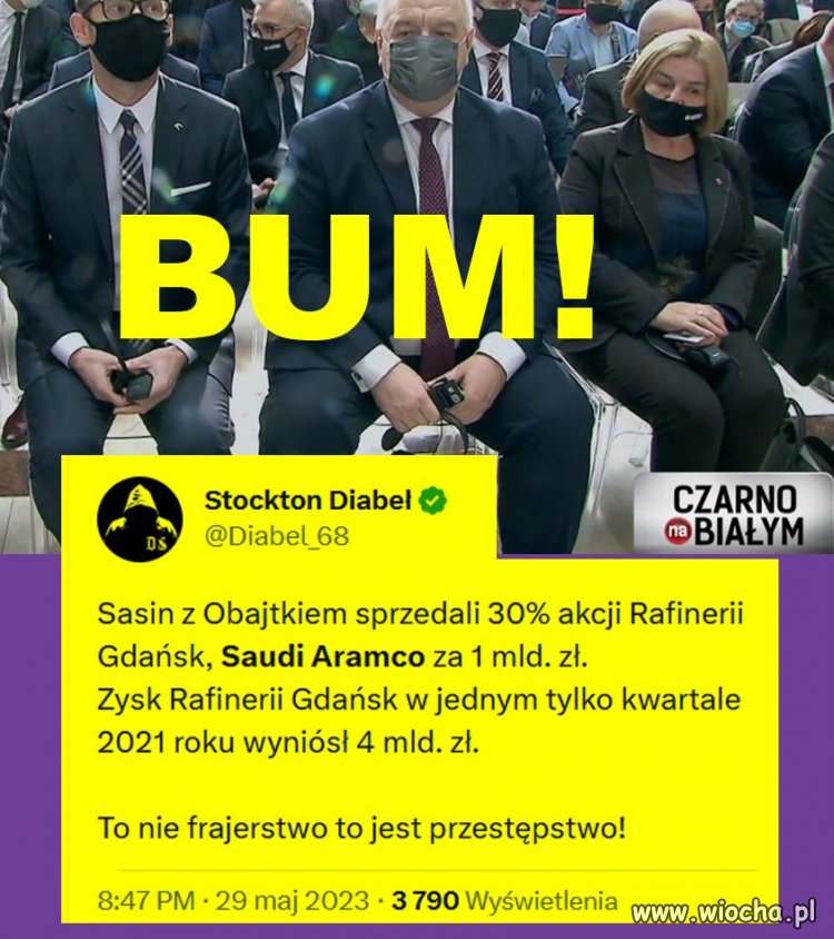 Pisizm robi tylko afery, wałki i przekręty. Oto kraj bezprawia i niesprawiedliwości oraz absurdów i podłości.