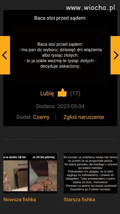 Przecież wybrał 
