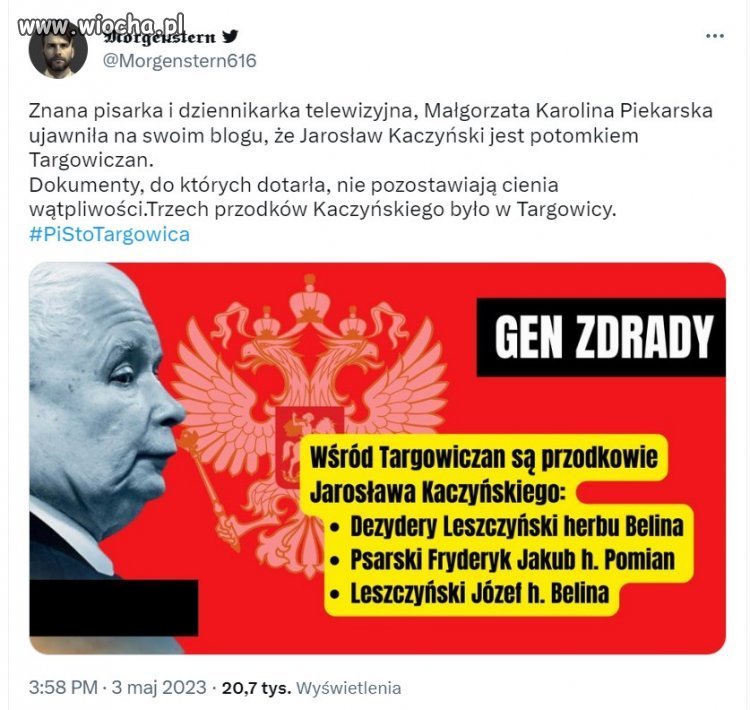 Nie wiem, czy to prawda