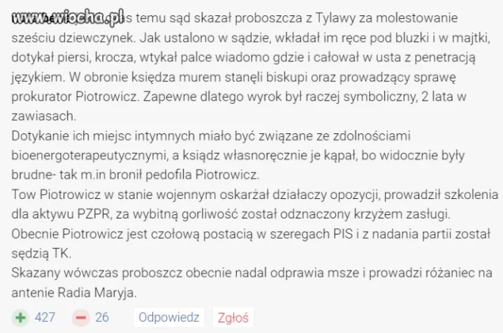 Dlatego pis i kk są przeciwni 