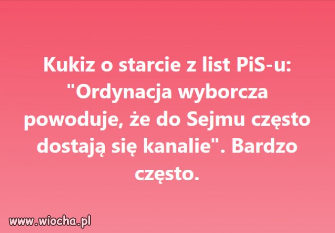 Nie ma co żartować - zna się na rzeczy z doswiadczenia!