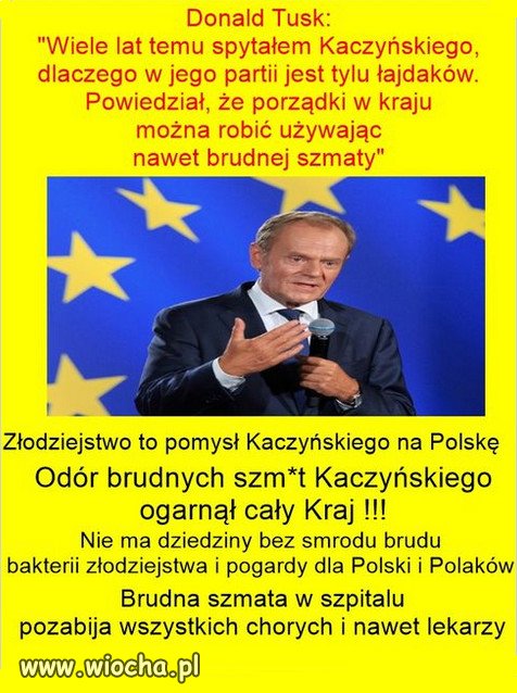PiS to zbieranina drobnych cwaniaczków i degeneratów!