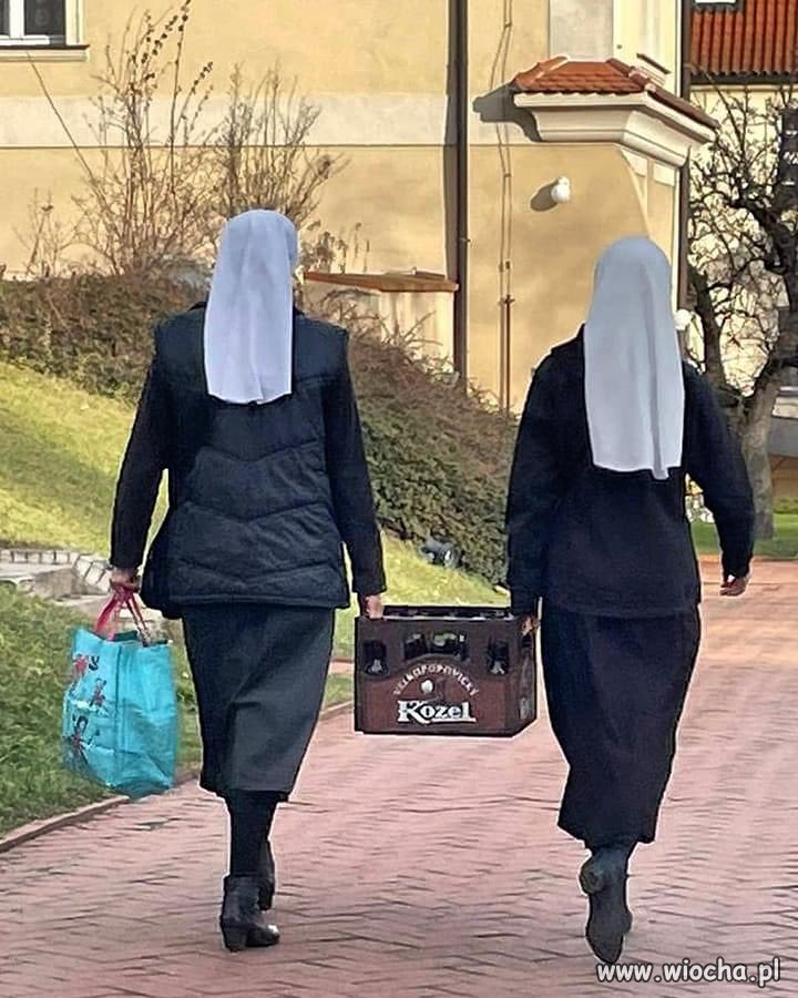 W Czechach to mają zakonnice. Nie to co u nas