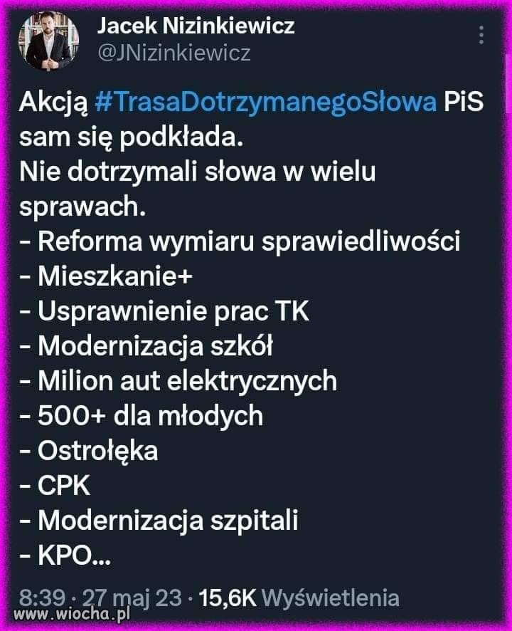 Jedynie spełniła się przepowiednia Dudy; 